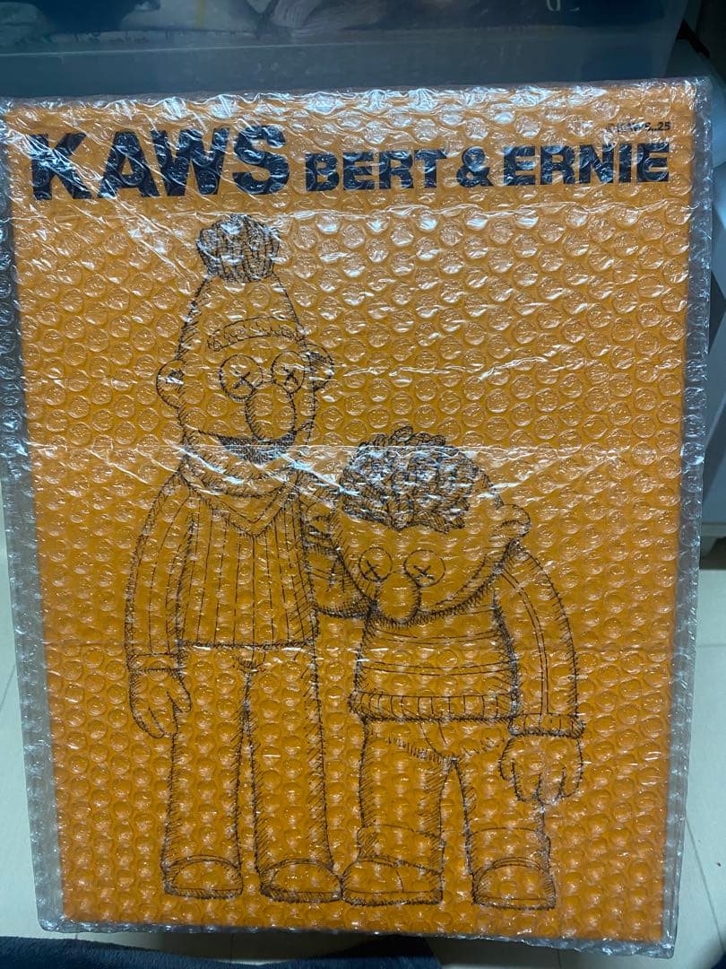 【正規品 未開封】KAWS カウズ×セサミストリート バート&アーニー