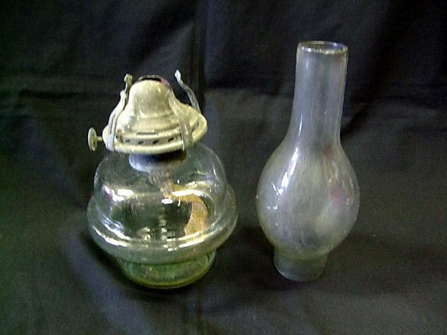 アンティーク　レトロ　オイルランプ　ランタン　古道具