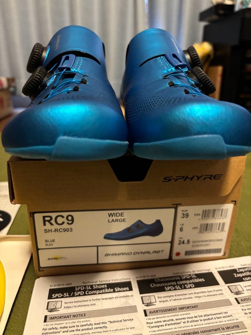 SHIMANO S-PHYRE サイクリングシューズ　24.5cm