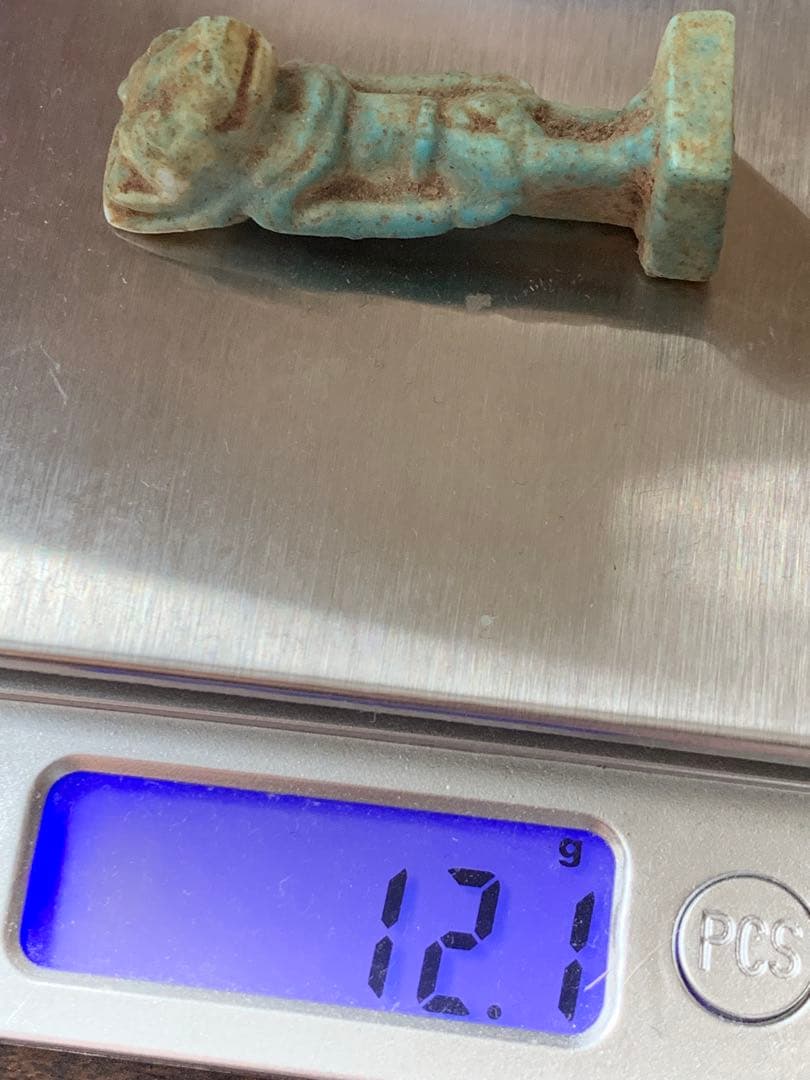 古代エジプト　副葬品　ファイアンス　ガンダーラ　ウシャブティ　出土　スカラベ印章