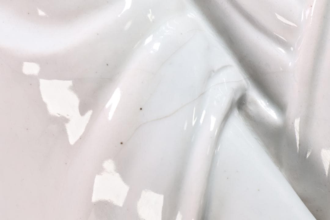 仏教美術　九谷焼　峰光作　特大　聖観音菩薩立像　願掛け　高さ94㎝　BK120