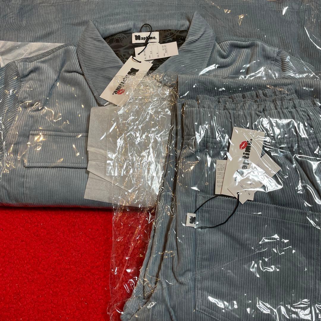 ナップタイム　naptime. Nissy 西島隆弘　　セットアップ　ブルー