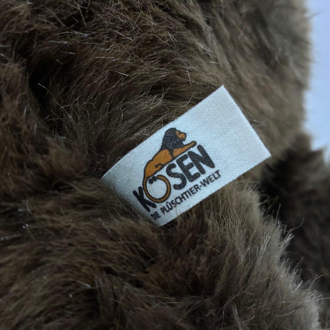 KOSEN ケーセン社 ぬいぐるみ ソフトブラウンベア 大