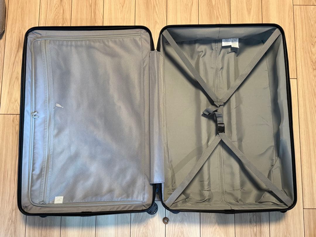 【世田谷区・目黒区】無印良品 ハードキャリーケース（105L・黒）