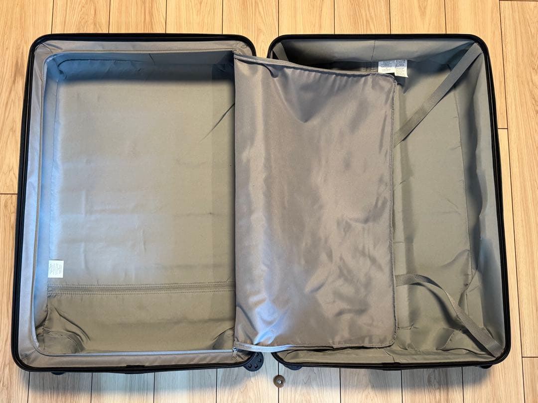 【世田谷区・目黒区】無印良品 ハードキャリーケース（105L・黒）