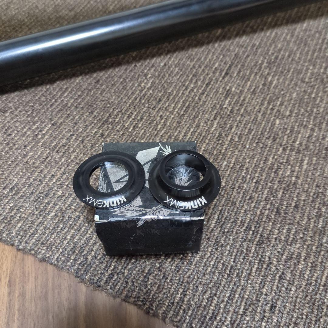 KINKBMX ウィリアムズフレーム黒色　22ミリBB付き