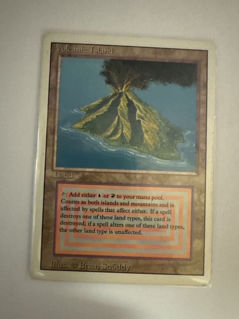 MTG 火山島 Volcanic  デュアルランド