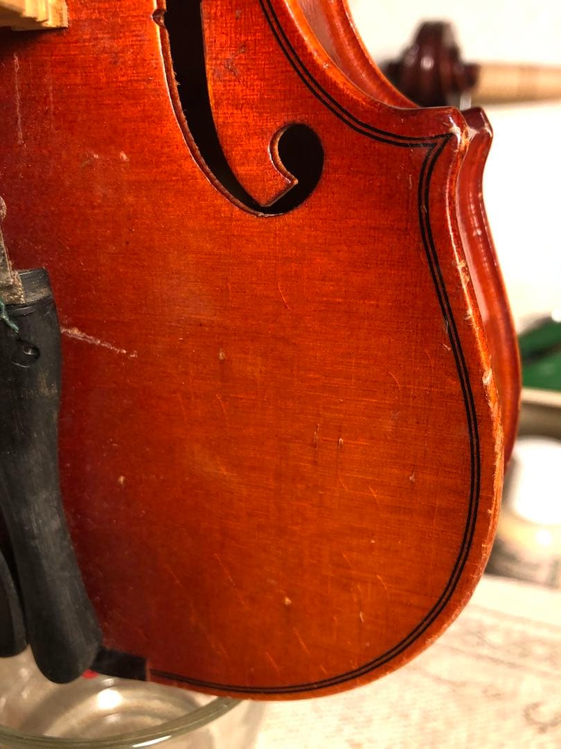 【駒&魂柱調整済】Suzuki分数バイオリンNo220 1/10 1983