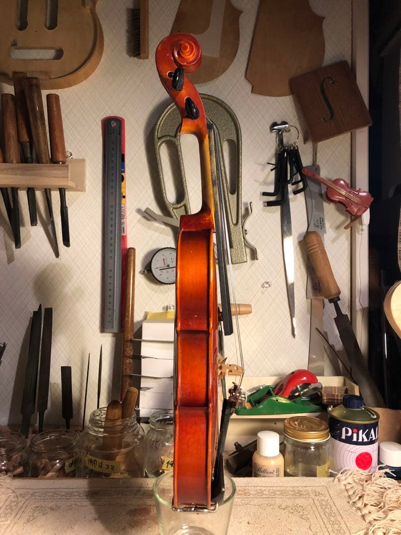 【駒&魂柱調整済】Suzuki分数バイオリンNo220 1/10 1983