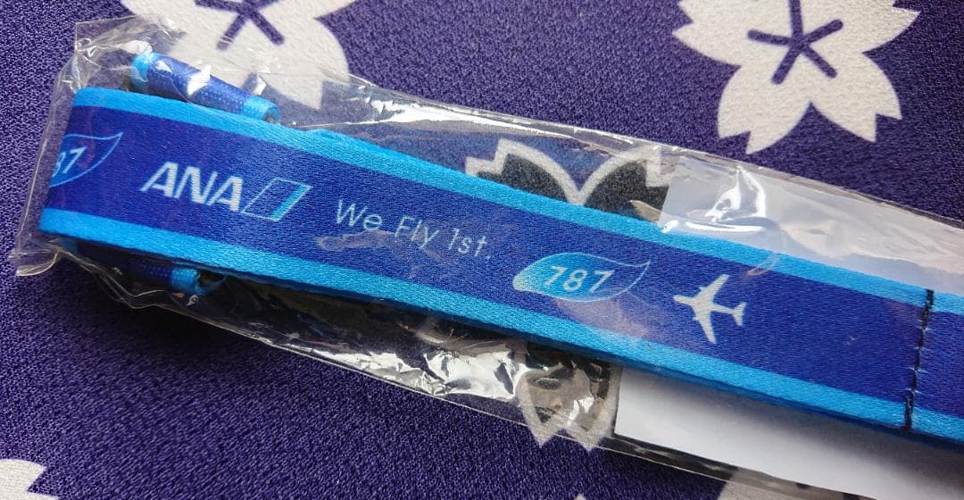 ANA We fly 1st Boeing-787 ネックストラップ