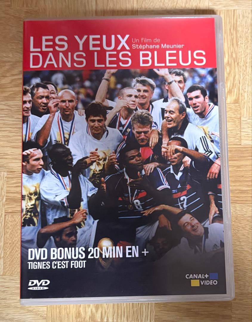 フランス代表◾️LES YEUX DANS LES BLEUS◾️DVD★ジダン