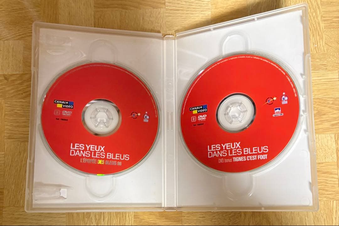 フランス代表◾️LES YEUX DANS LES BLEUS◾️DVD★ジダン