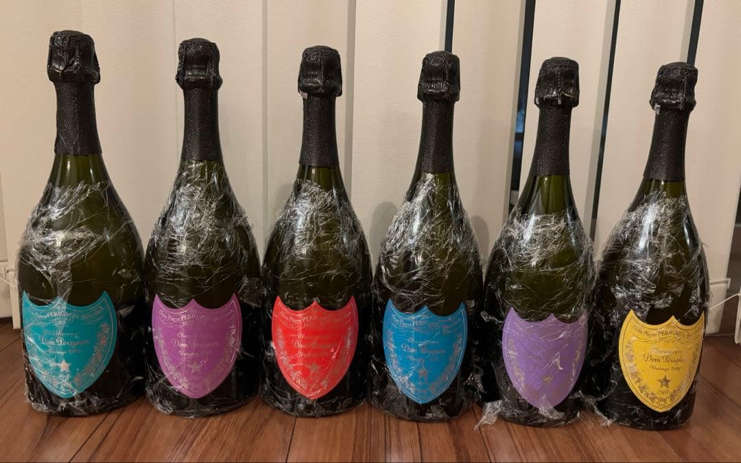 【未開封6色】 2002ドンペリ アンディウォーホル /krug Cristal