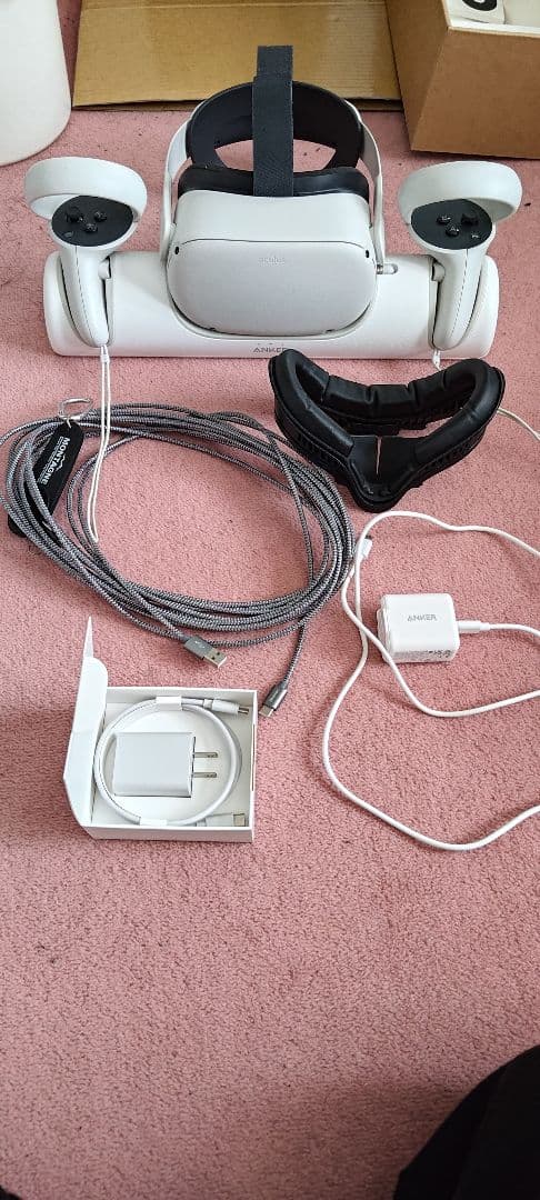 ち*る様  QUEST 2 64GB　アクセサリー、充電ドックセット