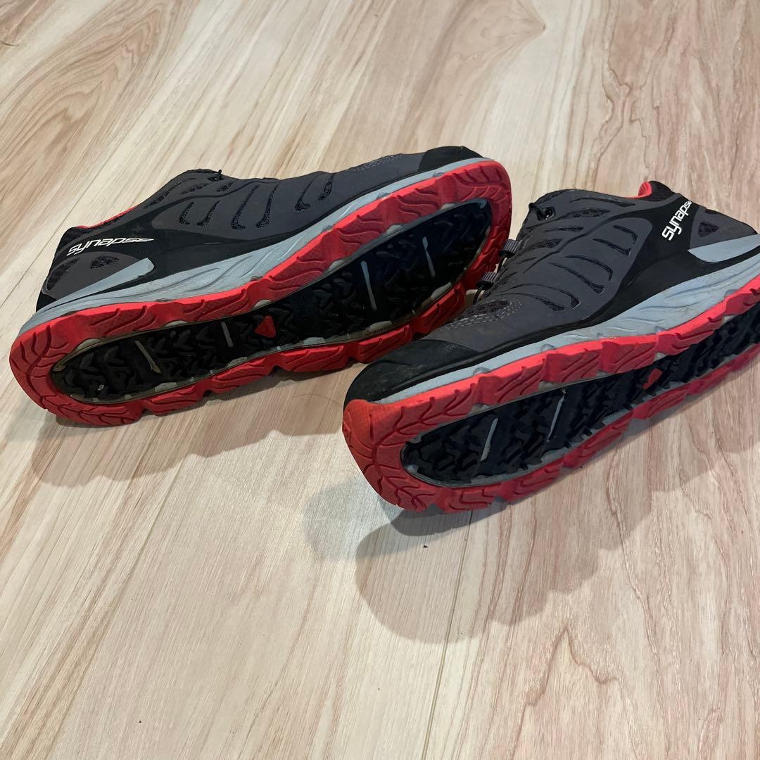 サロモンsalomon◆ローカットスニーカー/24cm/グレー/327276