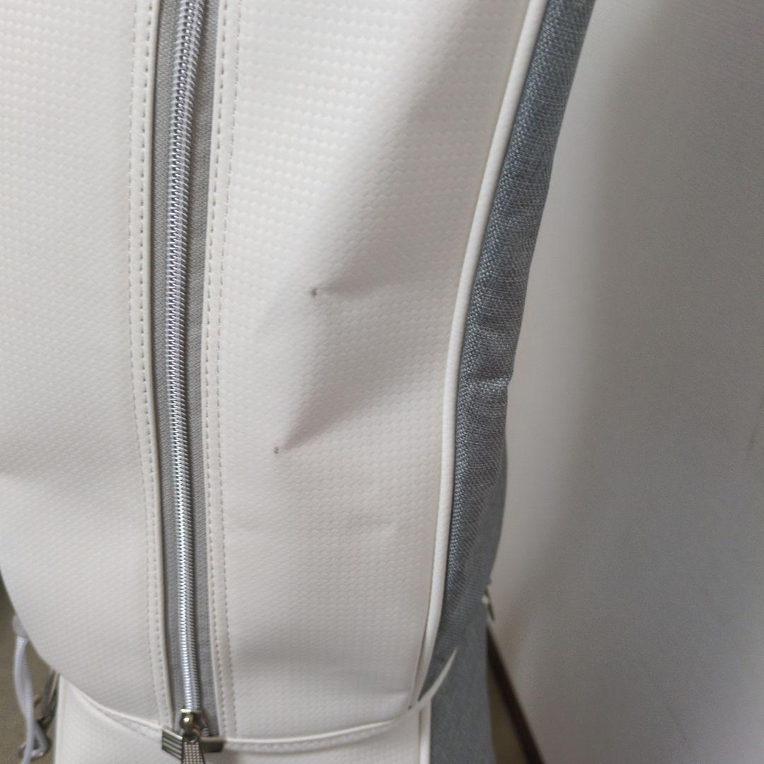 【新品未使用】XXIO キャディバッグ グレー/ホワイト　レディース