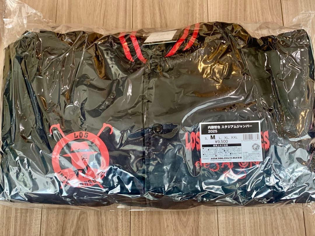 新日本プロレス 内藤哲也 スタジアムジャンパー Mサイズ