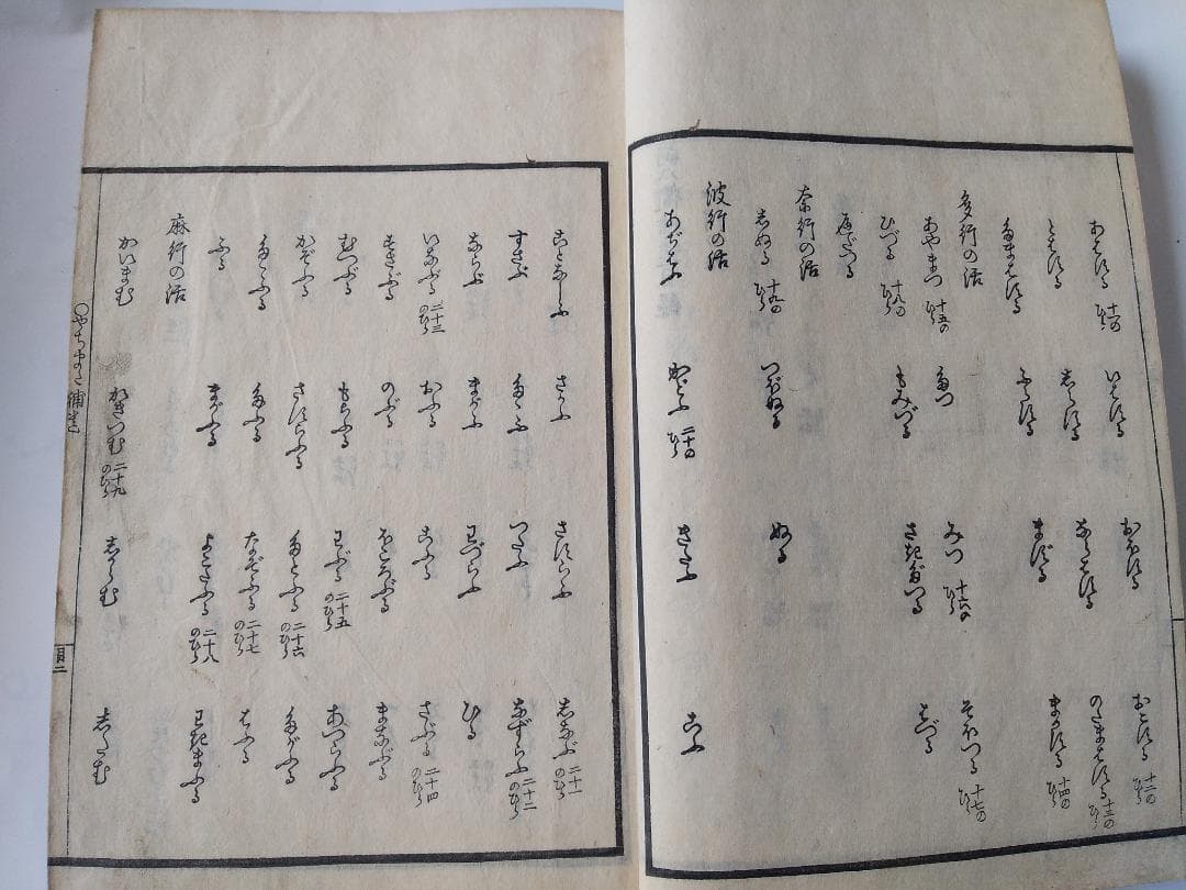 『 詞八衢補遺 一名 蔭踏道 』 中島広足 河内屋和助 安政四年 上下二冊セット