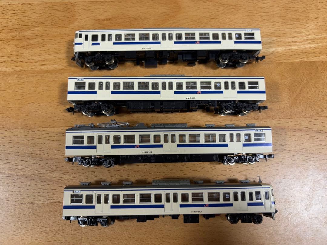 TOMIX 415 100系 近郊電車 九州色 Nゲージ 92247 白色室内灯