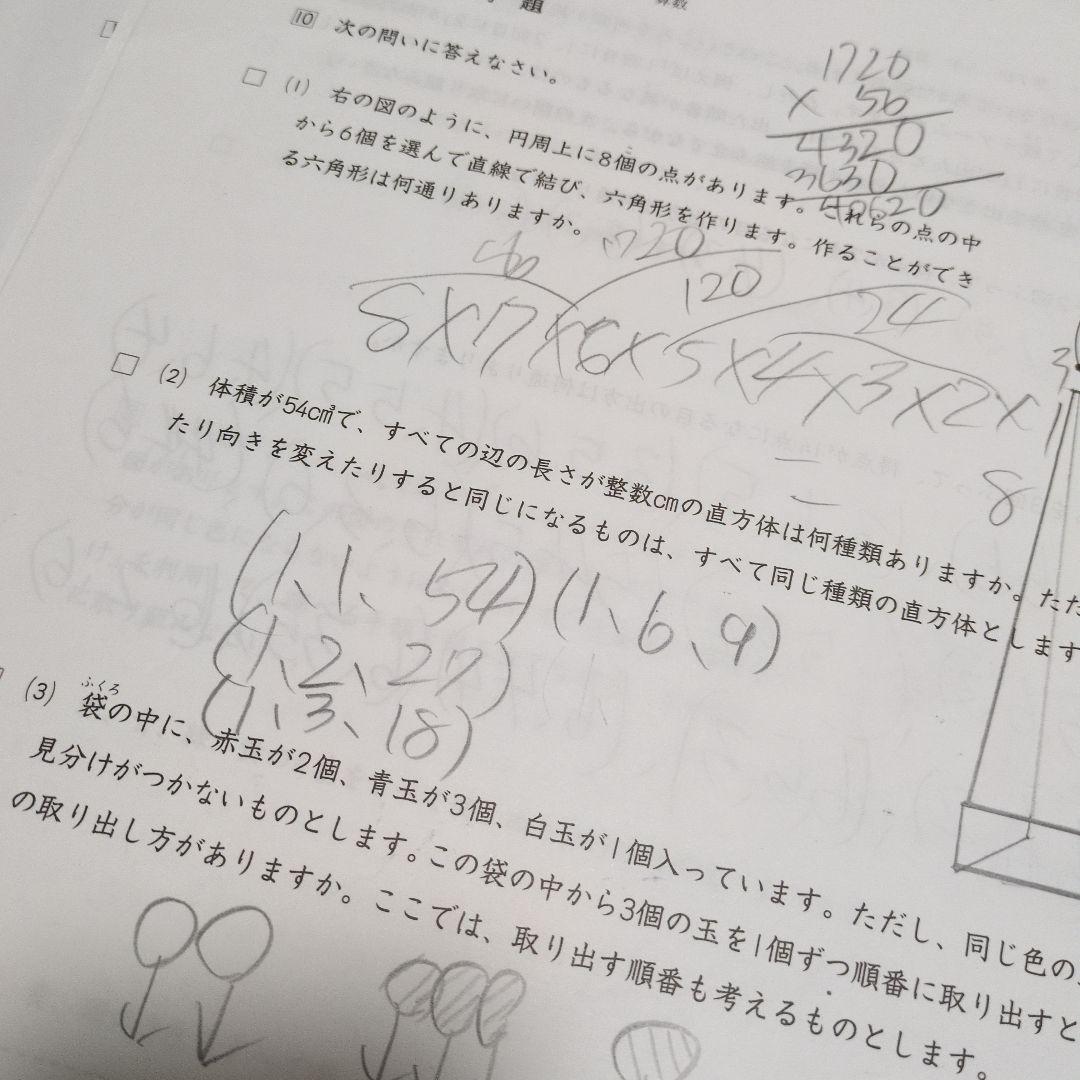 ★日能研 学習力育成テスト5年後期　第1〜9回2023.9〜2024.1★