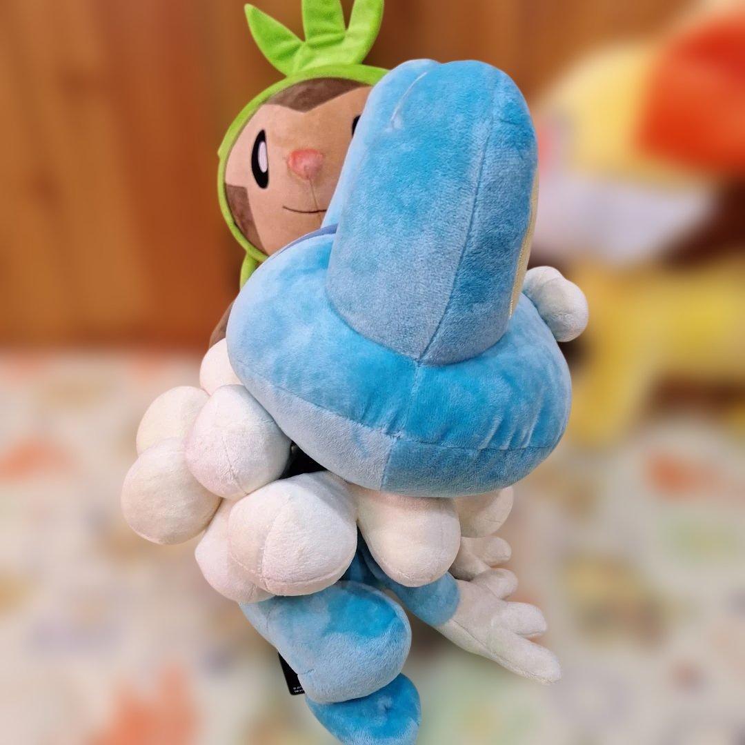 タグ付き　等身大　新品　フォッコ　ケロマツ　ハリマロン　ぬいぐるみ　セット