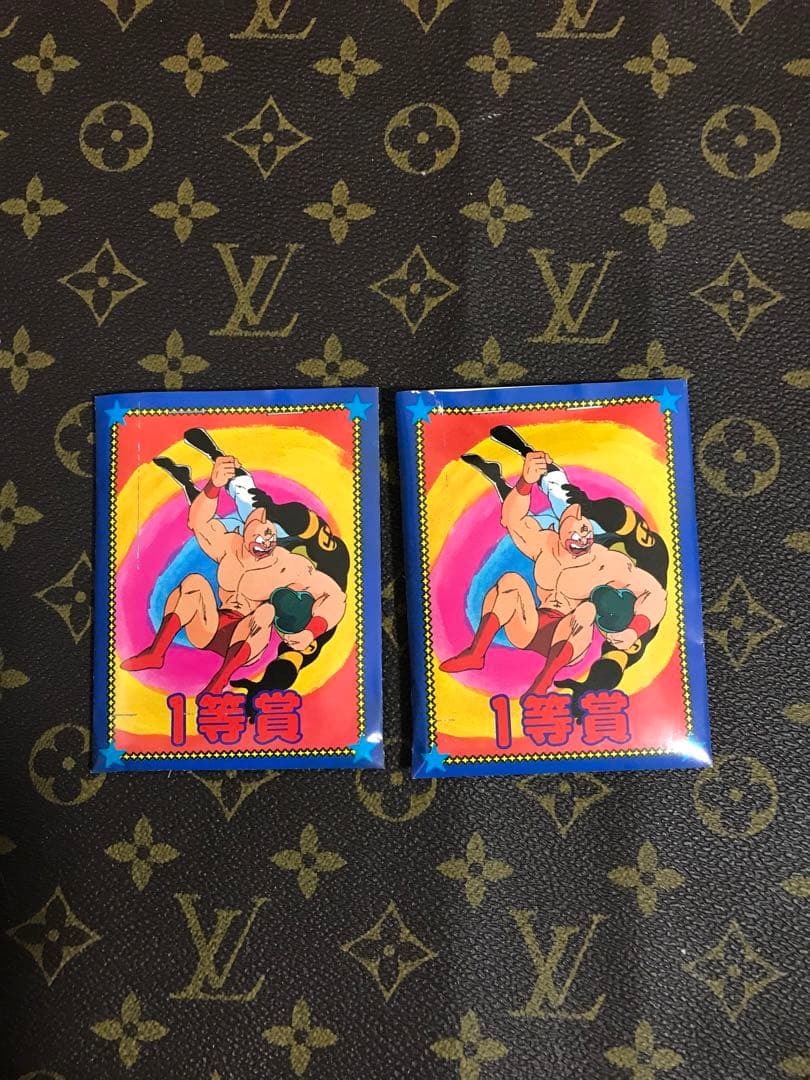 人気商品、廃盤、80's、当時物　キン肉マン　山勝　ミニカード　完品