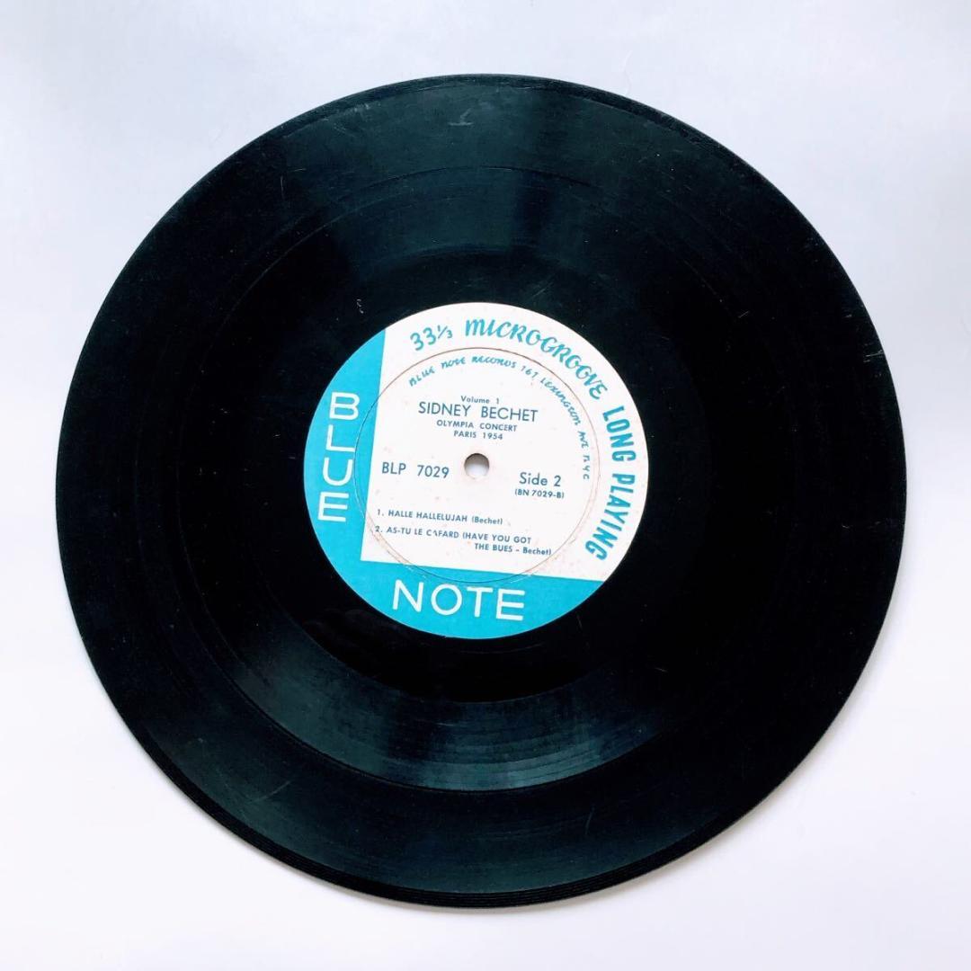 #3748【希少な名盤】シドニー・ベシェ レコード ジャズ 10インチ RVG