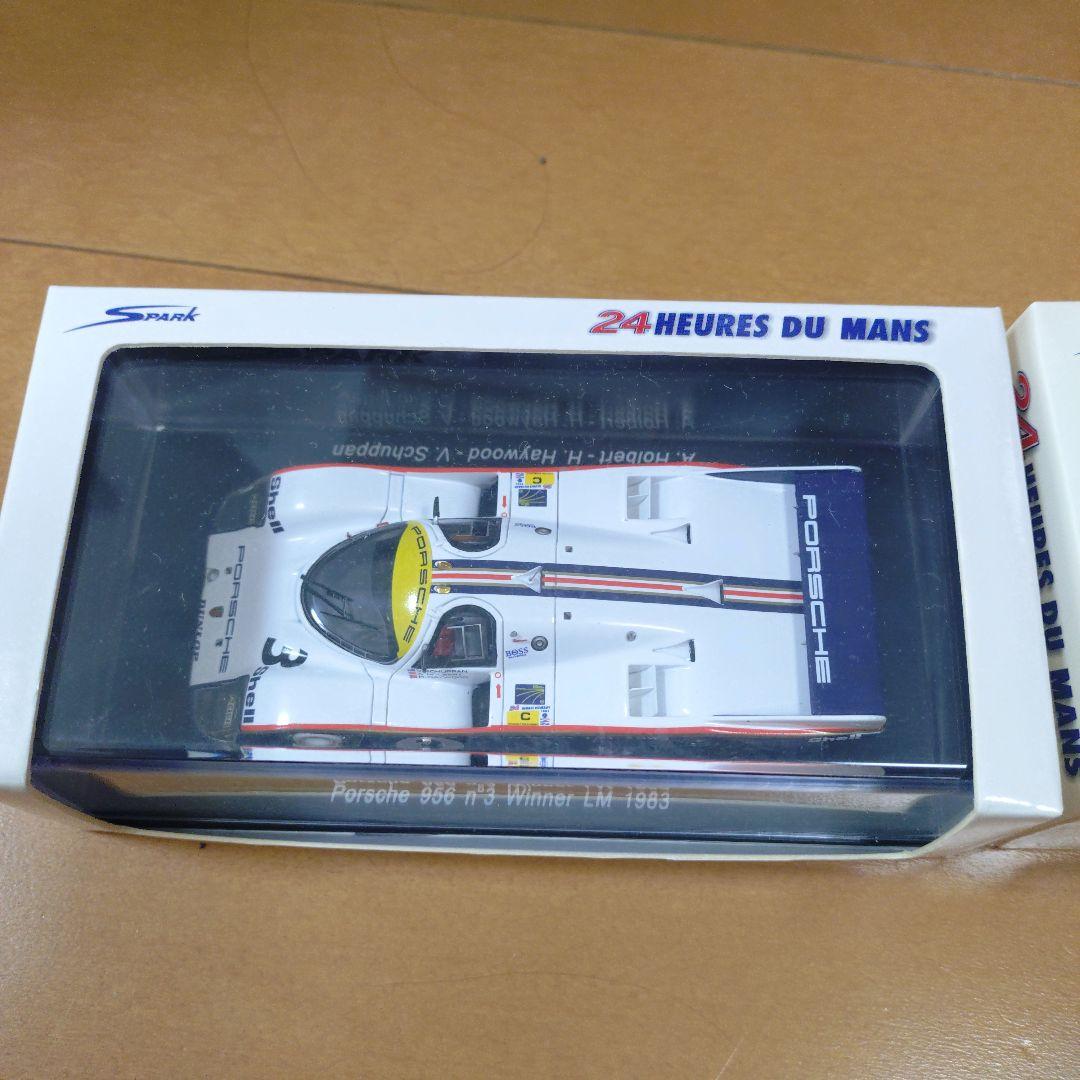 Porsche 956 1982 ル・マン優勝ミニカー2台セット