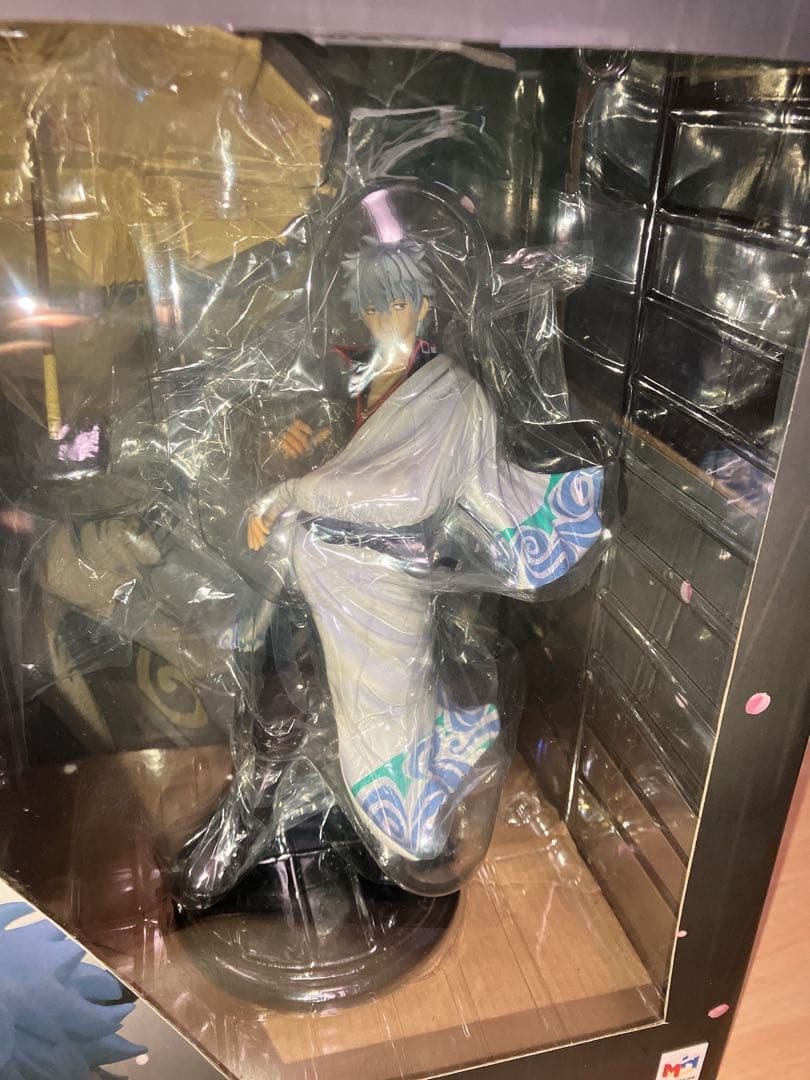 希少 メガハウス G.E.M. 銀魂 坂田銀時 紅桜篇 傘ver. フィギュア