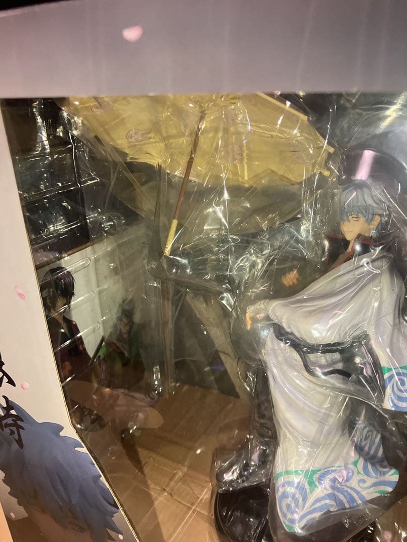 希少 メガハウス G.E.M. 銀魂 坂田銀時 紅桜篇 傘ver. フィギュア