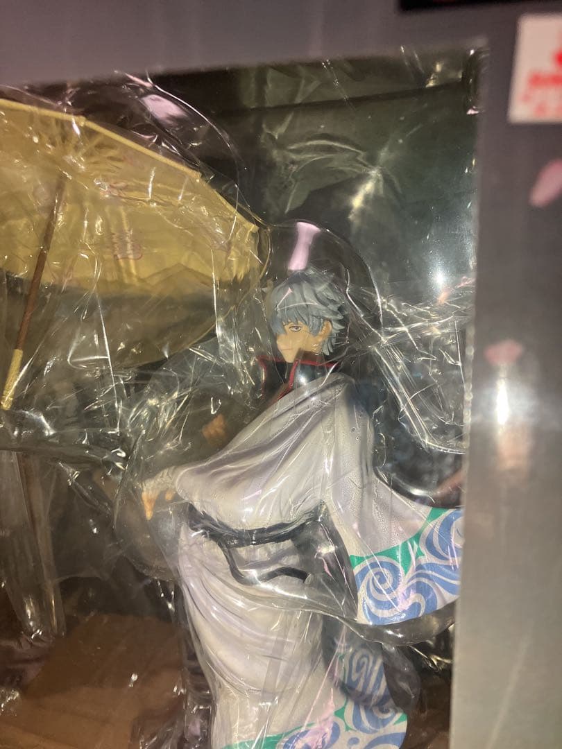 希少 メガハウス G.E.M. 銀魂 坂田銀時 紅桜篇 傘ver. フィギュア