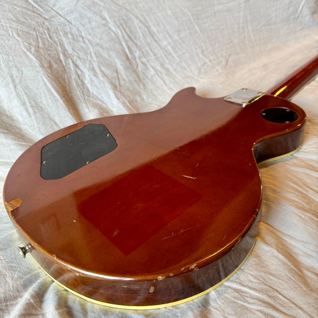 【動作確認済】グレコレスポール 1975年製フレイム杢 チェリーサンバースト