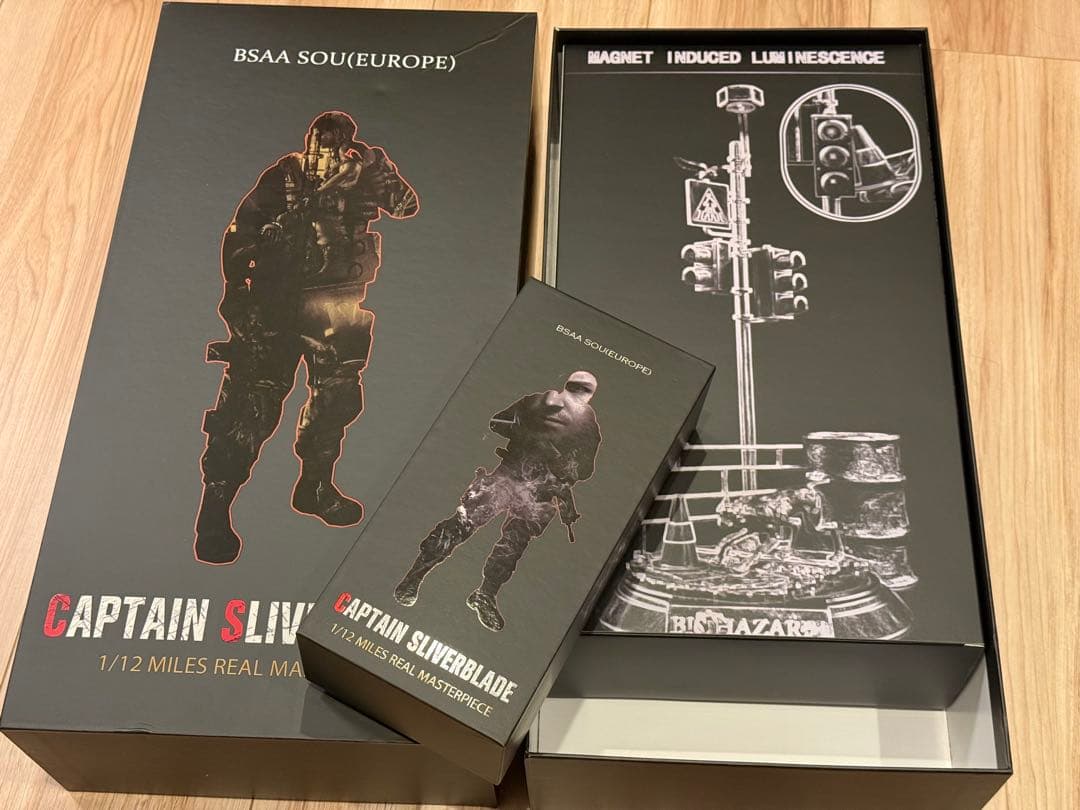 バイオハザード クリス　Chris Redfield BSAA セット1/12