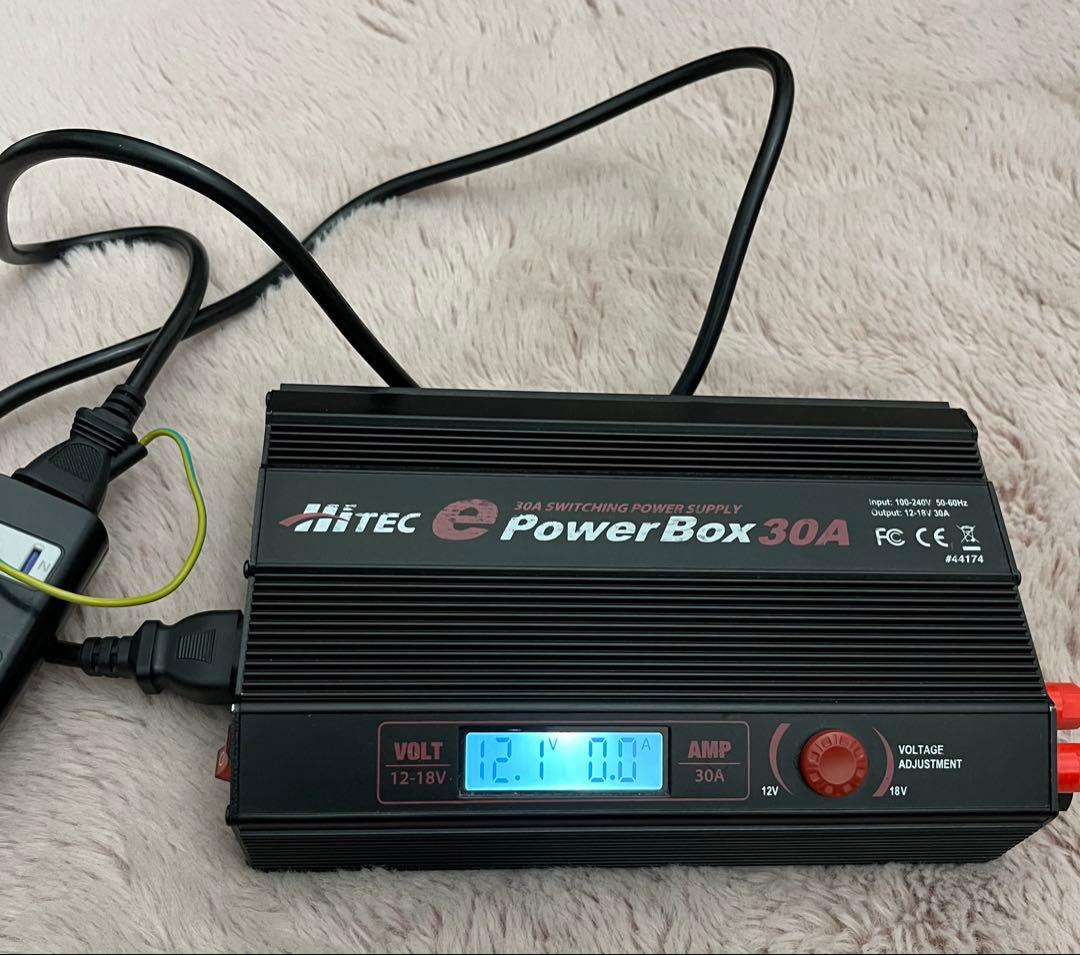 ハイテック 安定化電源 30A ePower Box ミニ四駆　ラジコン　RC