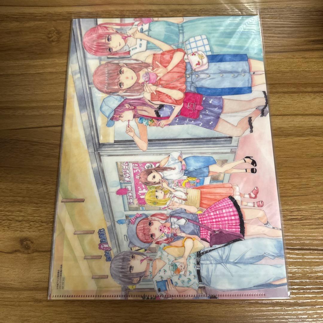 推しが武道館いってくれたら死ぬ メロンブックス特典 クリアファイル 舞菜&れお5