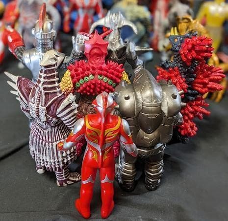 ウルトラマンメビウス＆登場怪獣・宇宙人（バンダイ）ソフビフィギュア44体セット