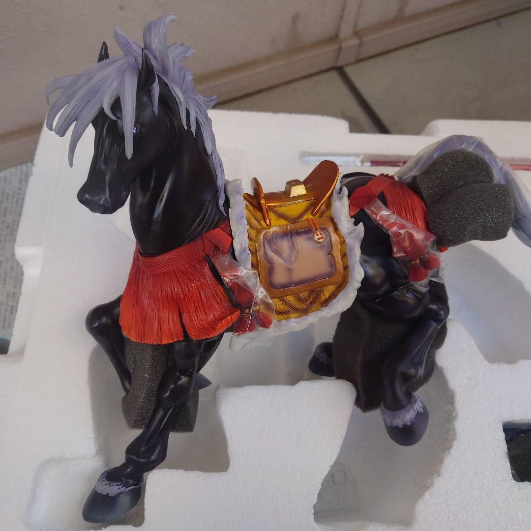 アオシマ★未展示品スタチュー 慶次と松風★500体限定フィギュア送料無料