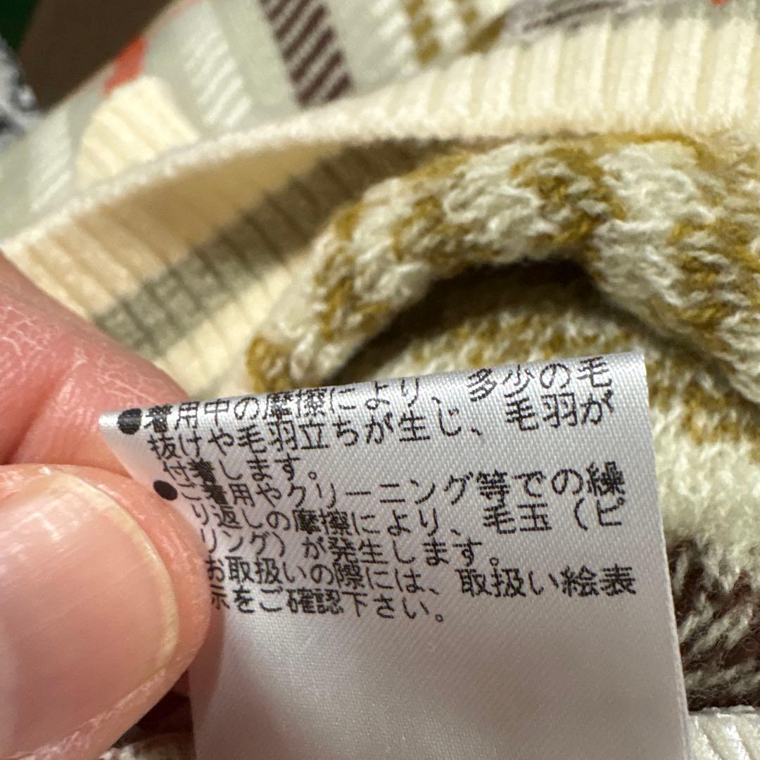 PEARLY GATES チェック柄 セーター サイズ6