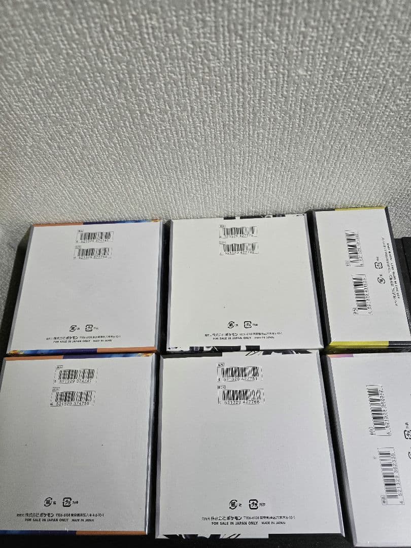 ポケモンカードゲーム　シュリンク付き6boxセット
