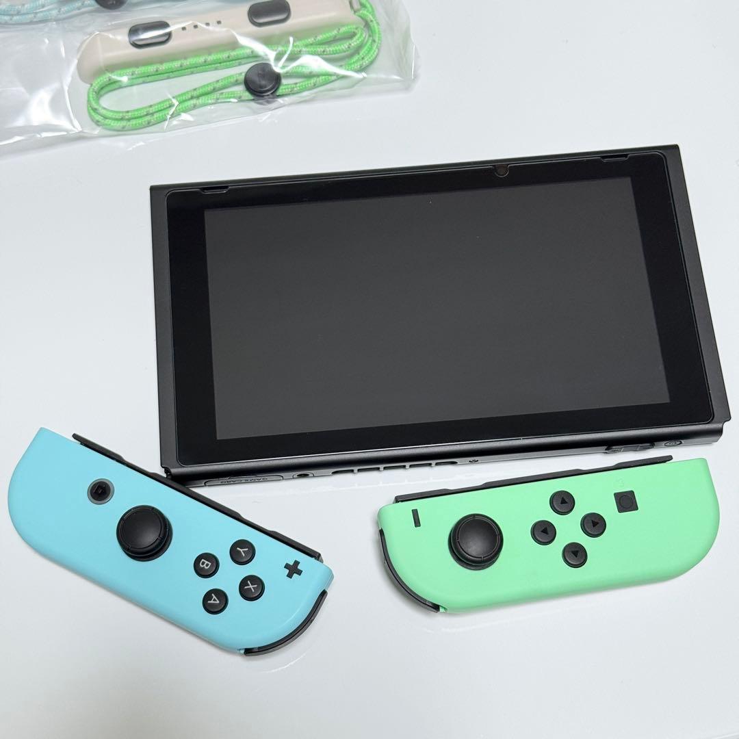 【美品】Nintendo Switch あつまれどうぶつの森 セット 本体