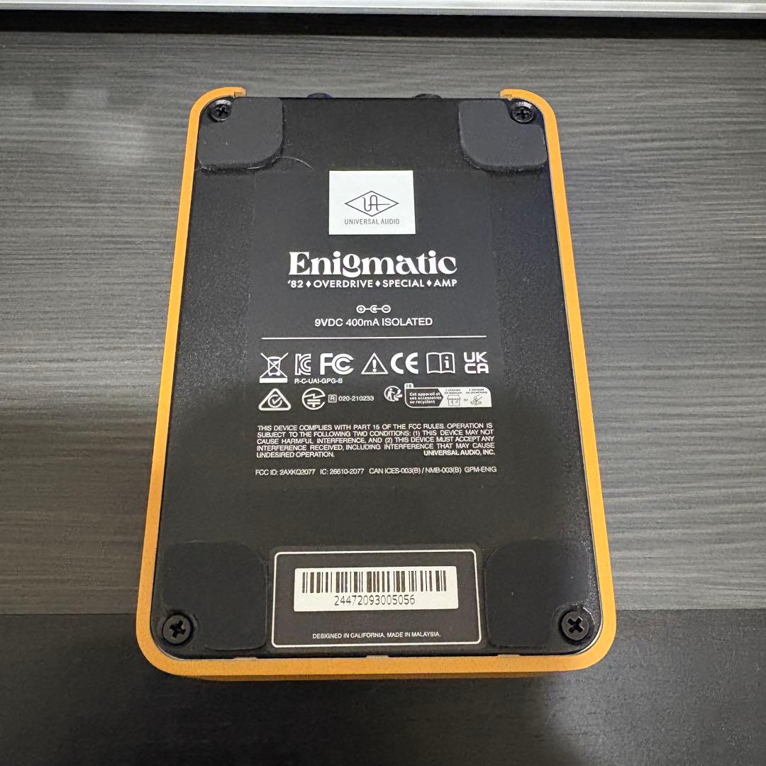 ギター UAFX Enigmatic Overdrive Special Amp