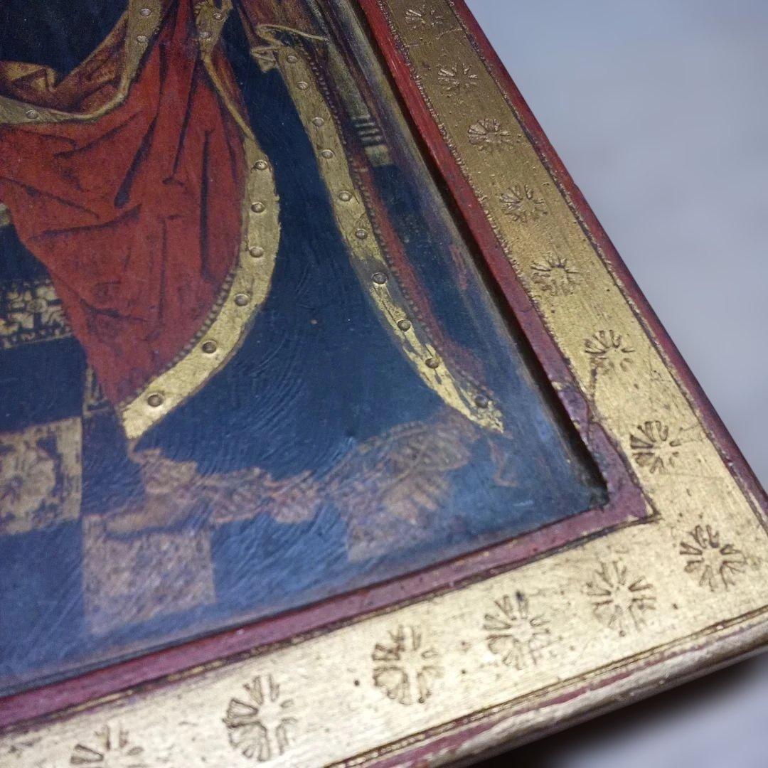 祭壇画 トリプティック 　イタリア土産品ビンテージ