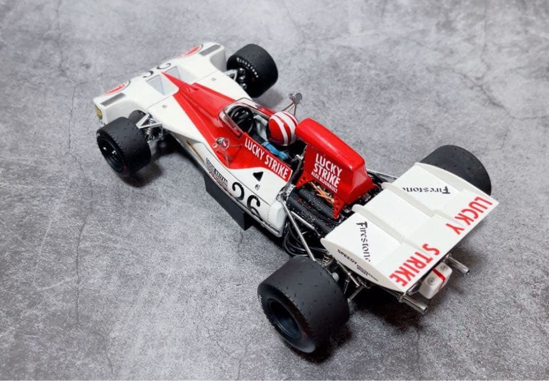 EXOTO 1/18 TYRRELL FORD 004 ラッキーストライク