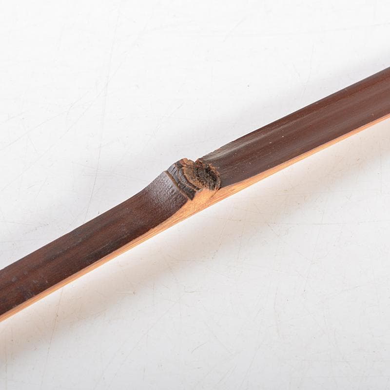 茶道具　表千家十三代即中斎　自作茶杓　銘「芳華」　共筒共箱　M　R5832