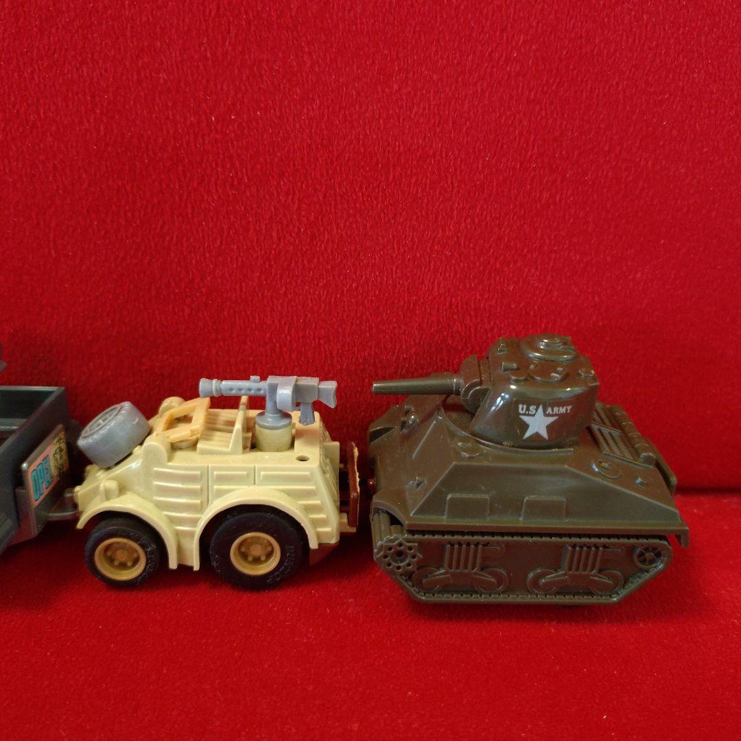 40年前　コンバットチョロQ 7台セット ◯クリーニング済み