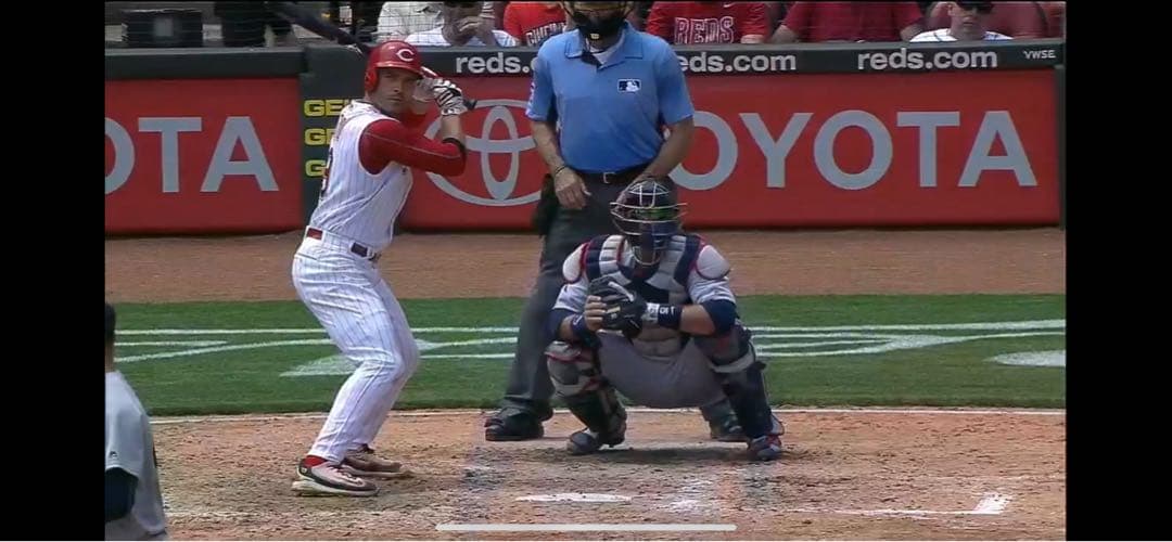 Joey Votto 2016年ゲーム実使用ホームパンツ　7回裏にホームラン