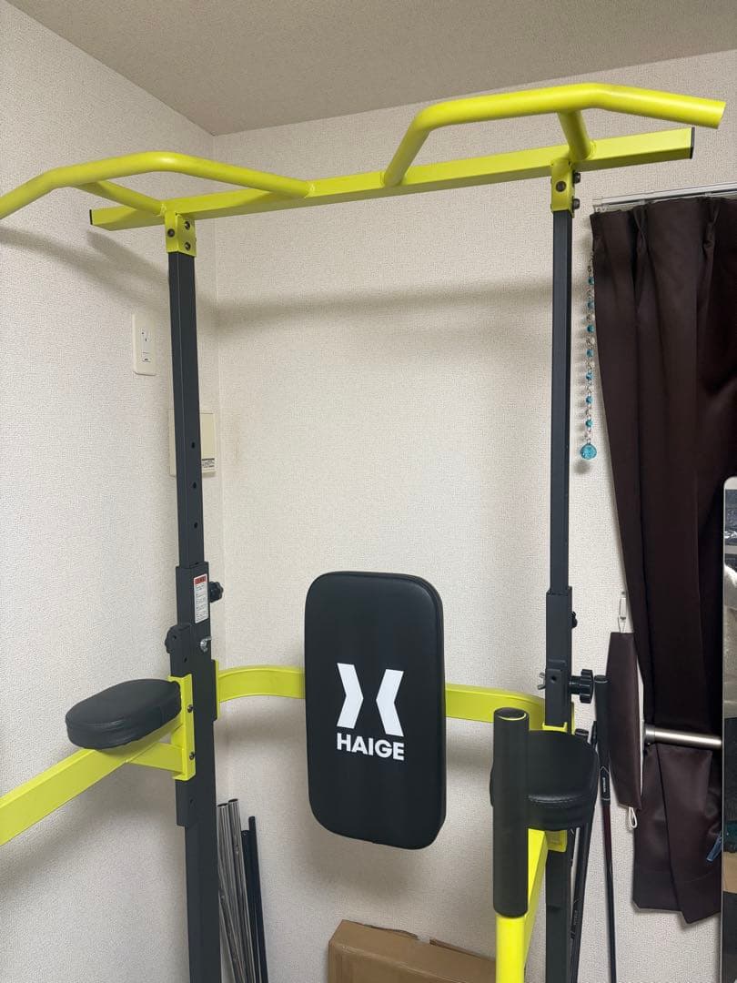 【引き取り限定】筋トレ3点セット！懸垂マシン・可変式ダンベル(41.5)•ベンチ