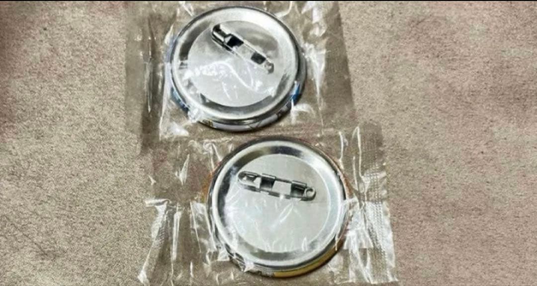 とある科学の超電磁砲　とある魔術の禁書目録　非売品　缶バッジ