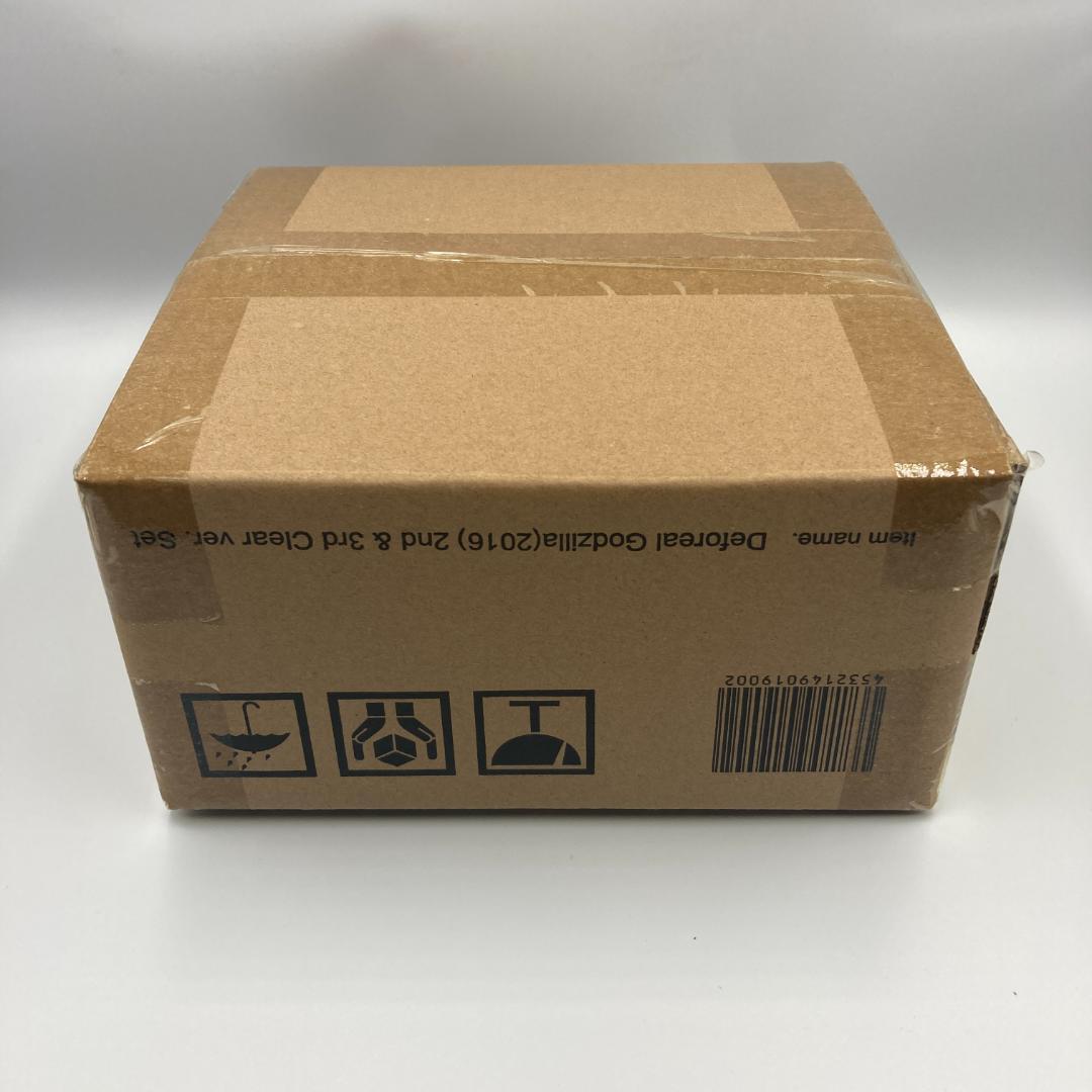 デフォリアル ゴジラ(2016) 第2形態・第3形態 クリアVer.セット