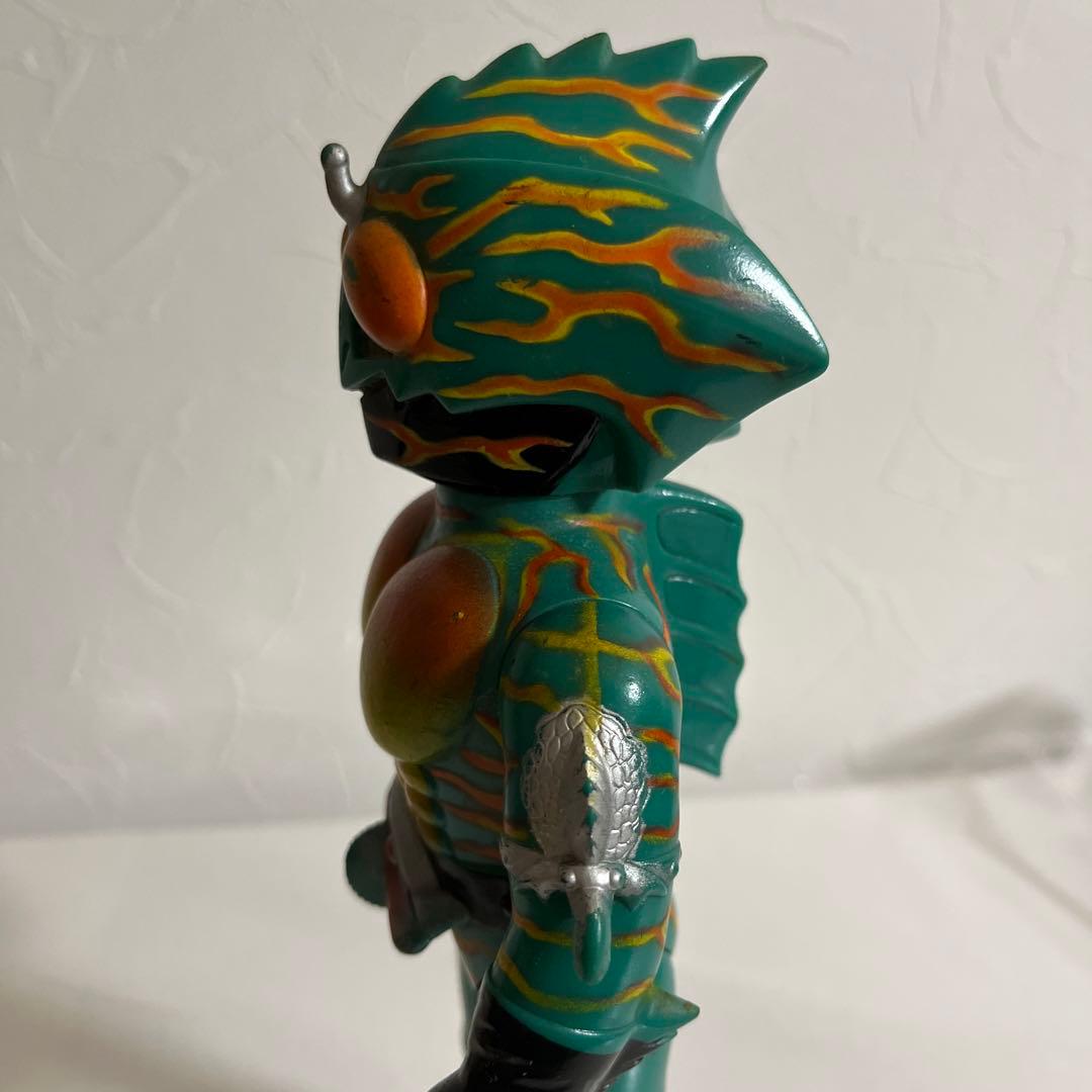 ⚠️激レア　仮面ライダーアマゾン　旧バンダイ　ソフビ　昭和レトロ　当時物　石森プロ